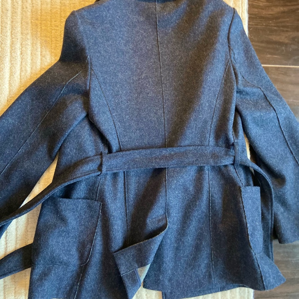 Boden double faced wool wrap jacket, Womens size 6 EUC - Picture 9 of 12